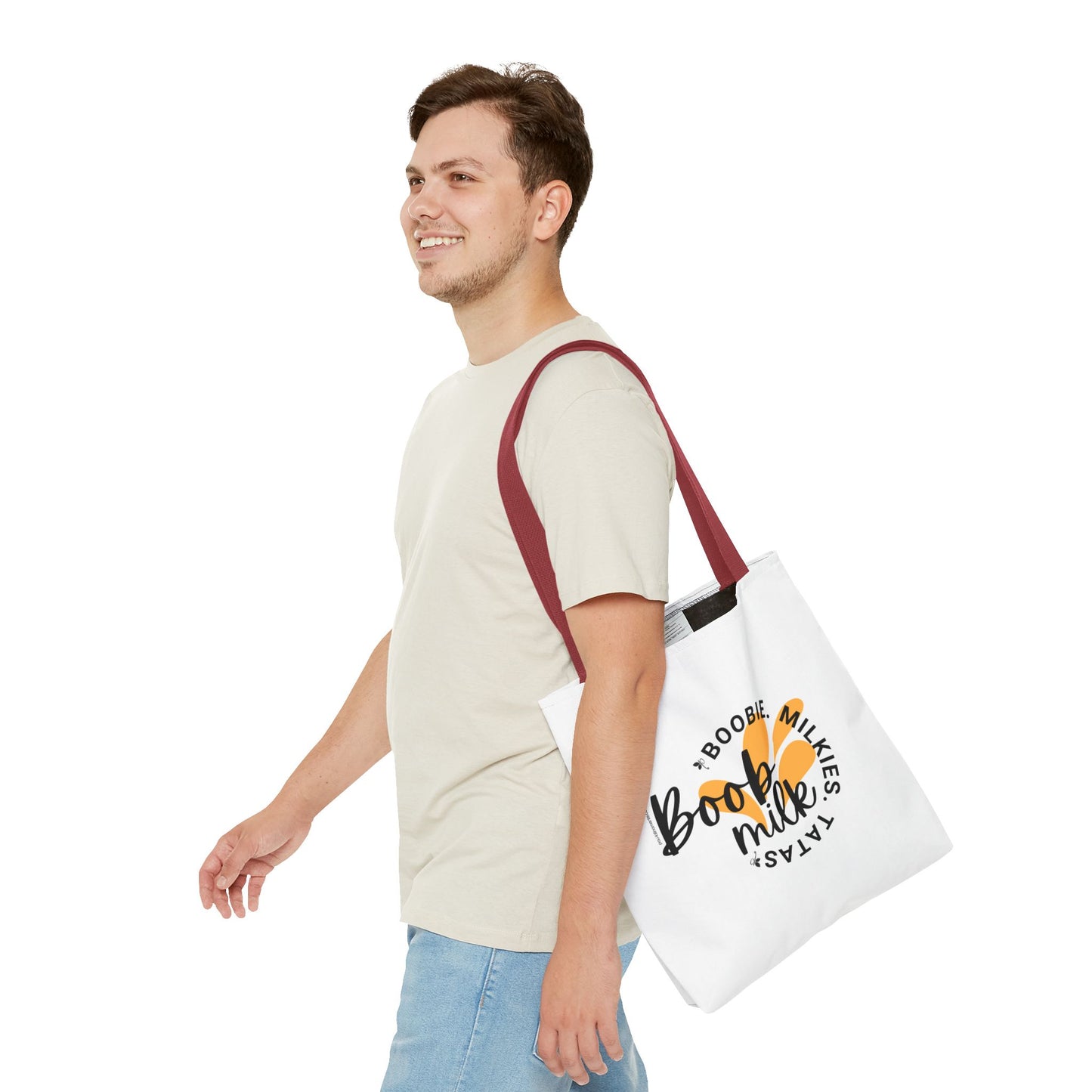 Boob Milk Pau-latinamente- Tote Bag (AOP)