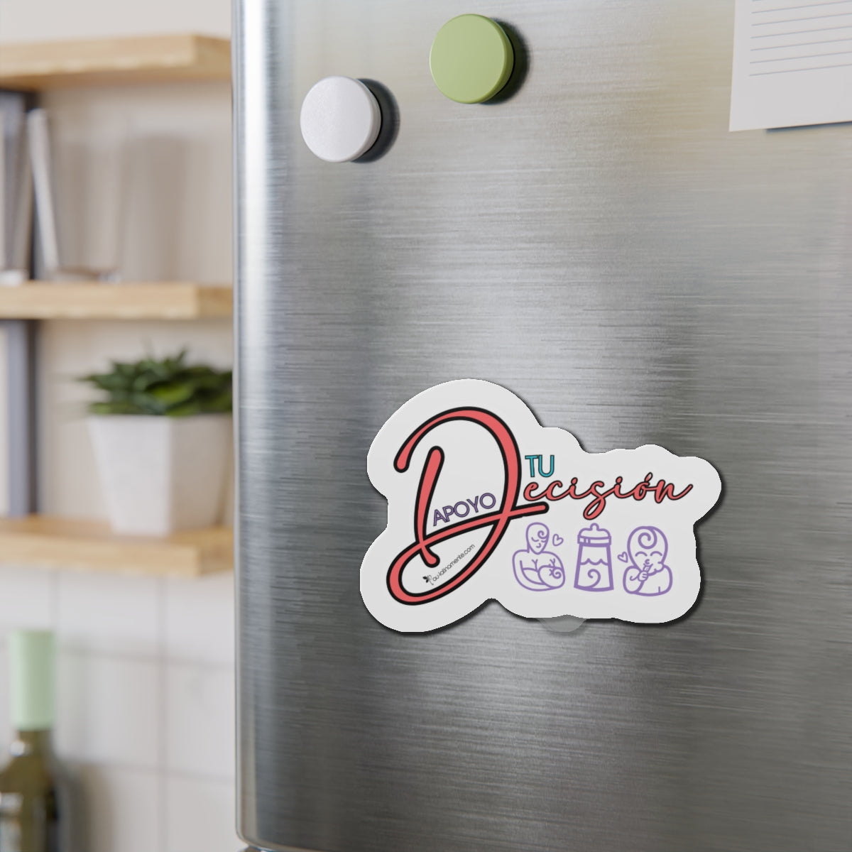 Apoyo tu Decisión - Die-Cut Magnets