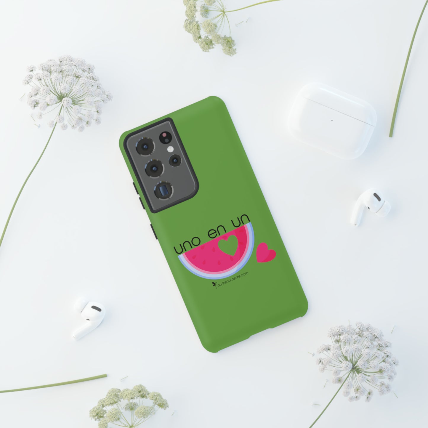 Uno en un melón (lime green) - Tough Cases