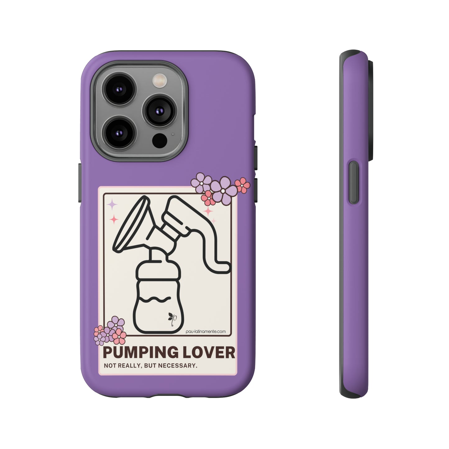 Pumping lover (purple) - Tough Cases
