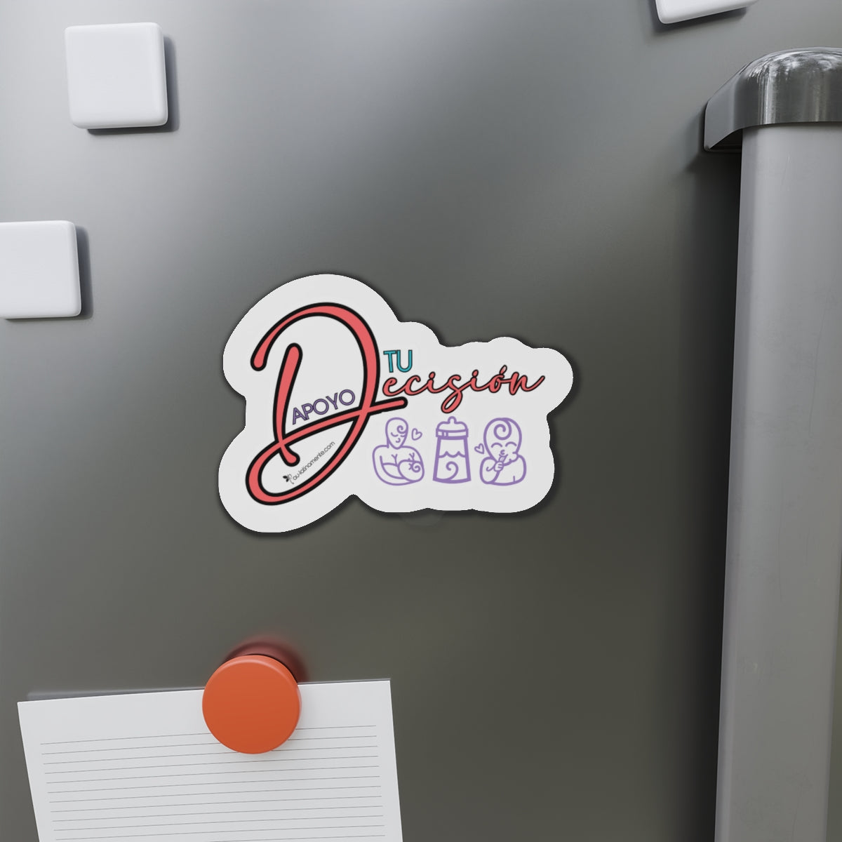Apoyo tu Decisión - Die-Cut Magnets