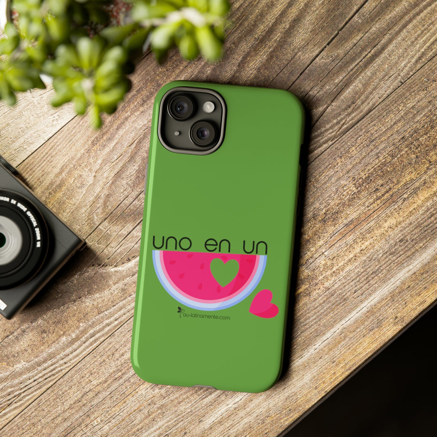 Uno en un melón (lime green) - Tough Cases