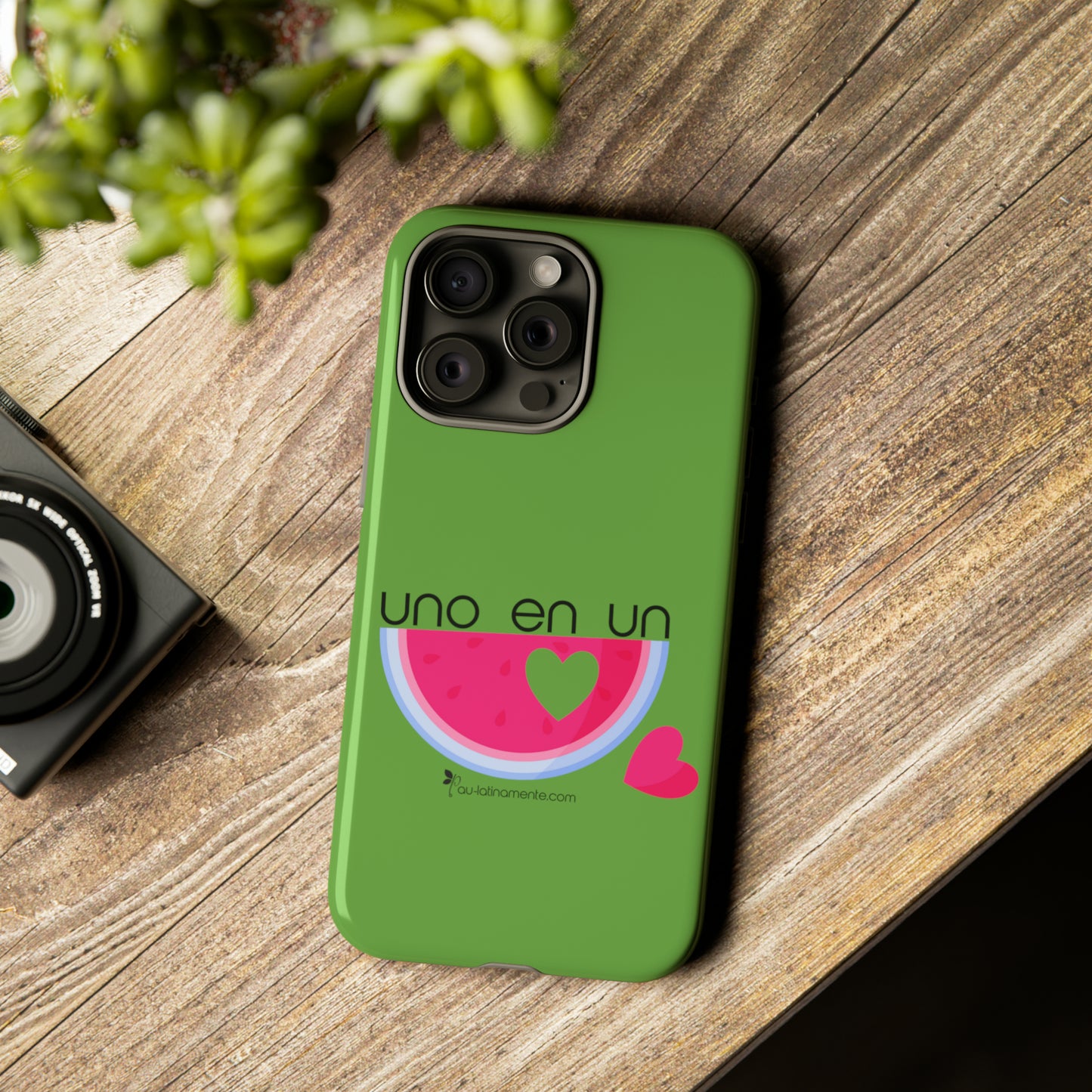 Uno en un melón (lime green) - Tough Cases