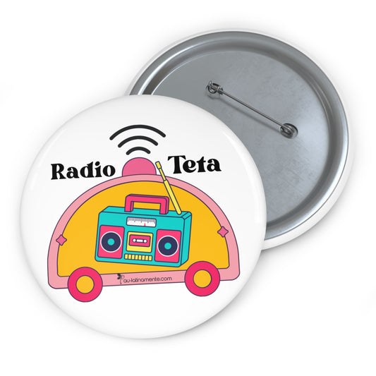 Radio Teta - Custom Pin Buttons