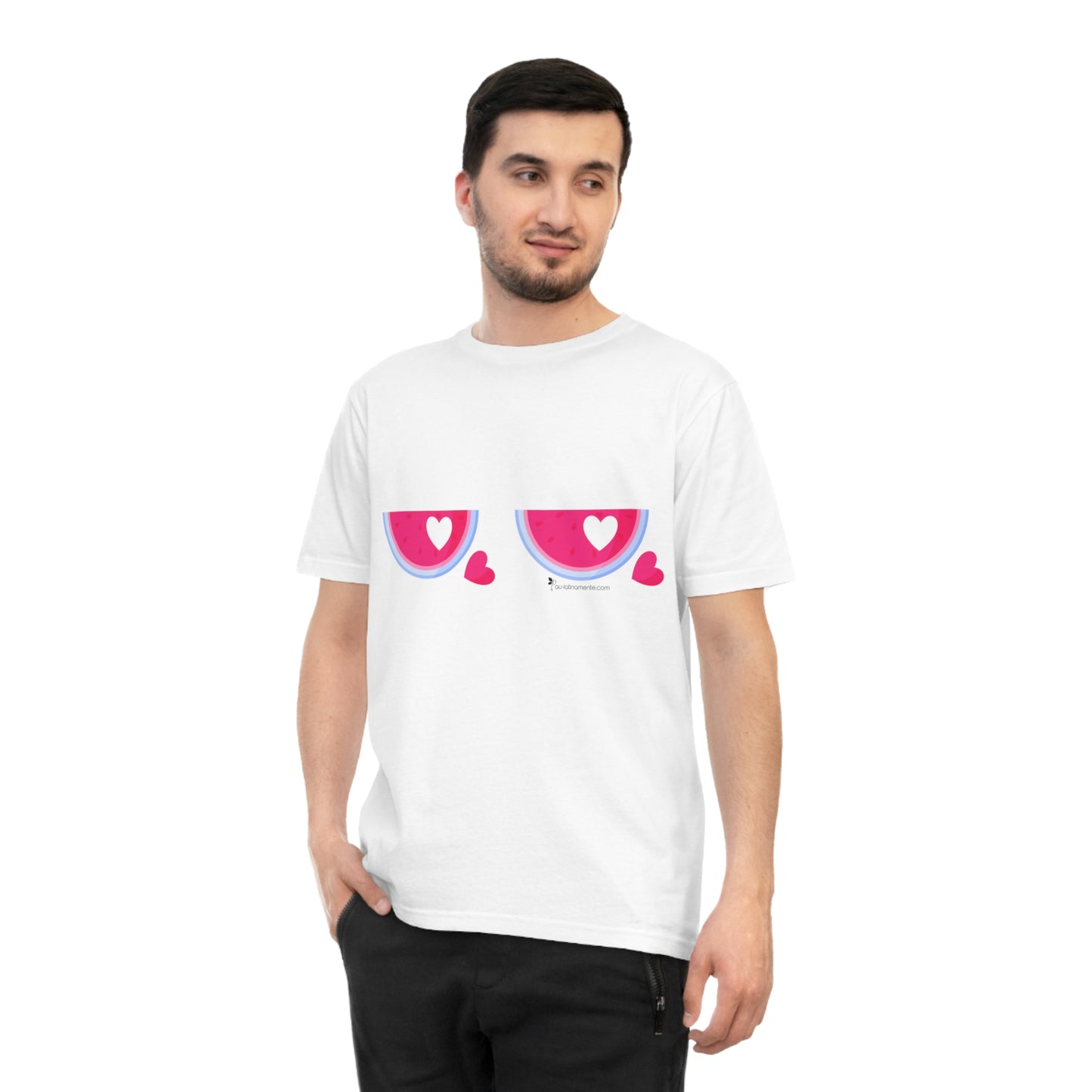 En dos melones White/Ecru - Unisex Classic Jersey T-shirt