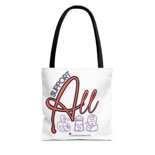Support All Feeding Tote Bag (AOP)