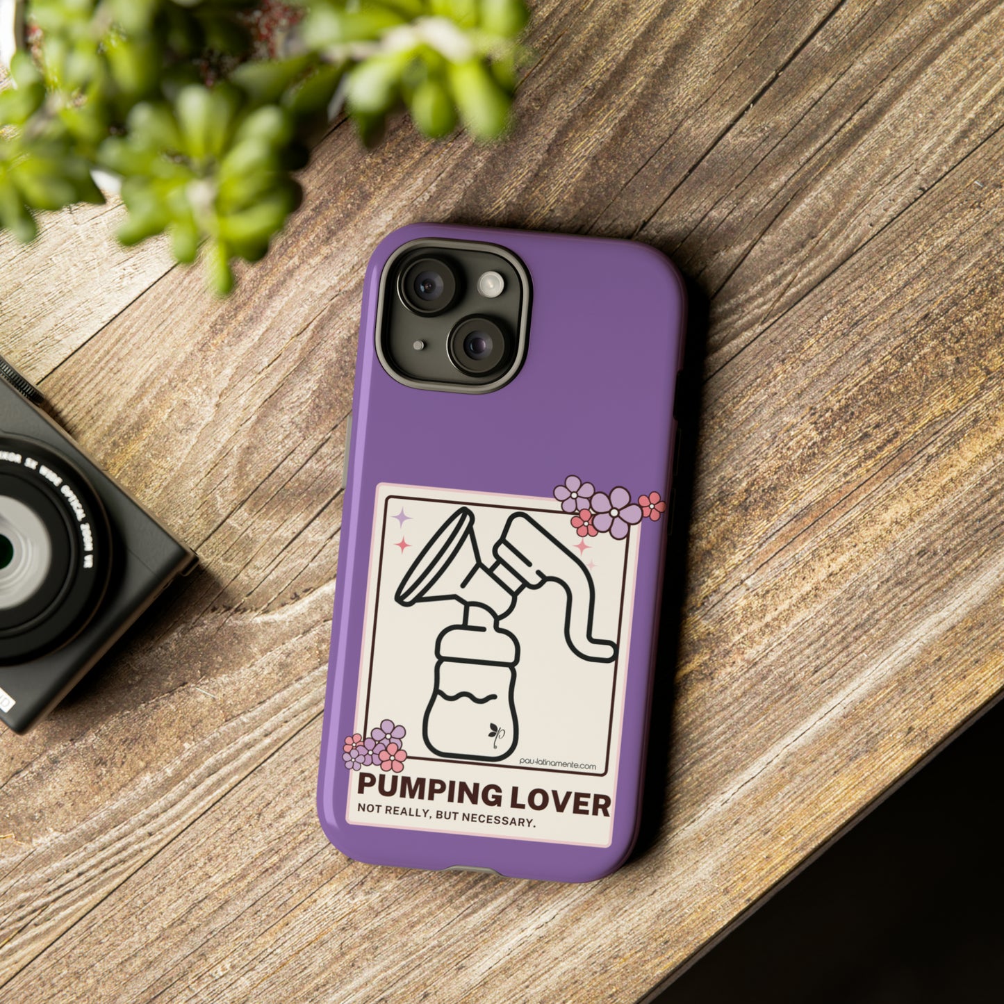 Pumping lover (purple) - Tough Cases