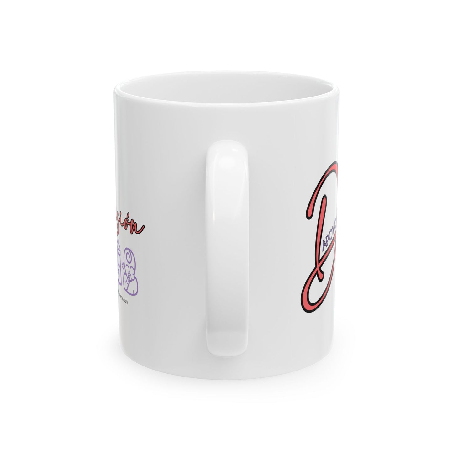 Apoyo tu Decisión - Ceramic Mug, (11oz, 15oz)
