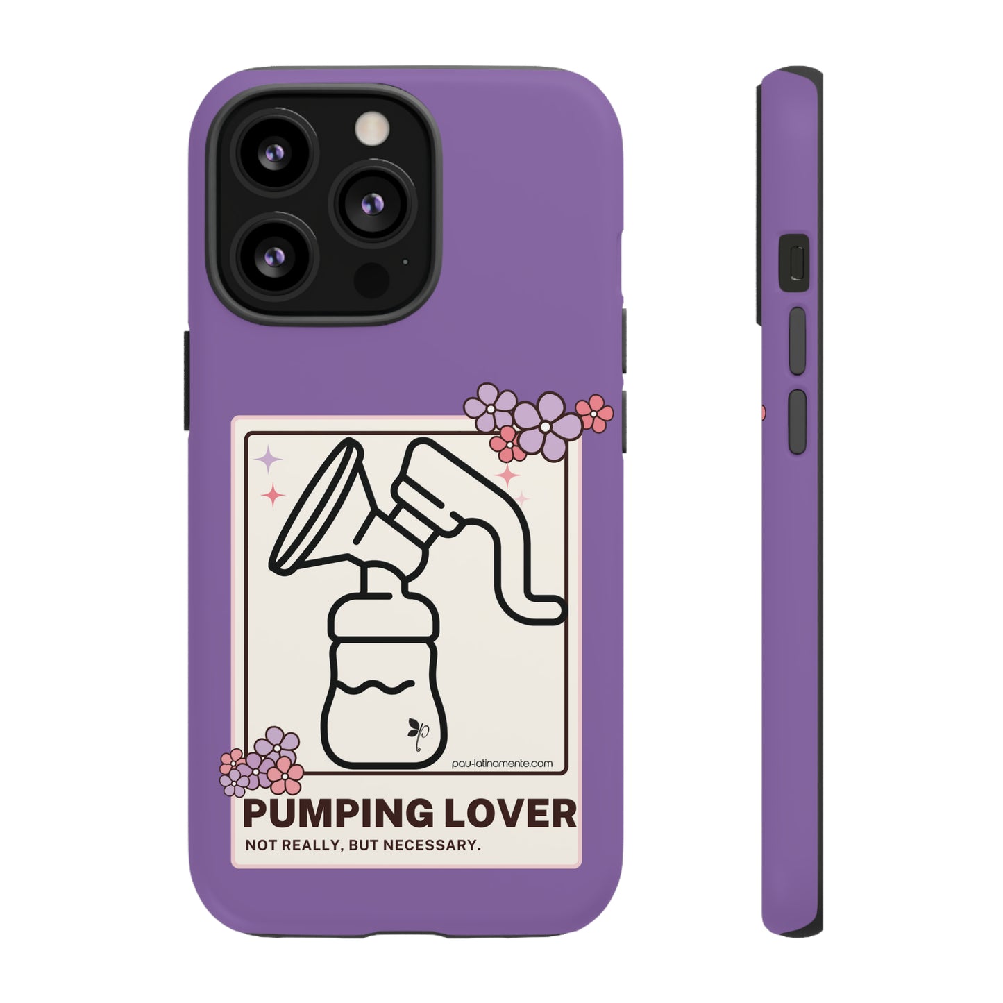 Pumping lover (purple) - Tough Cases