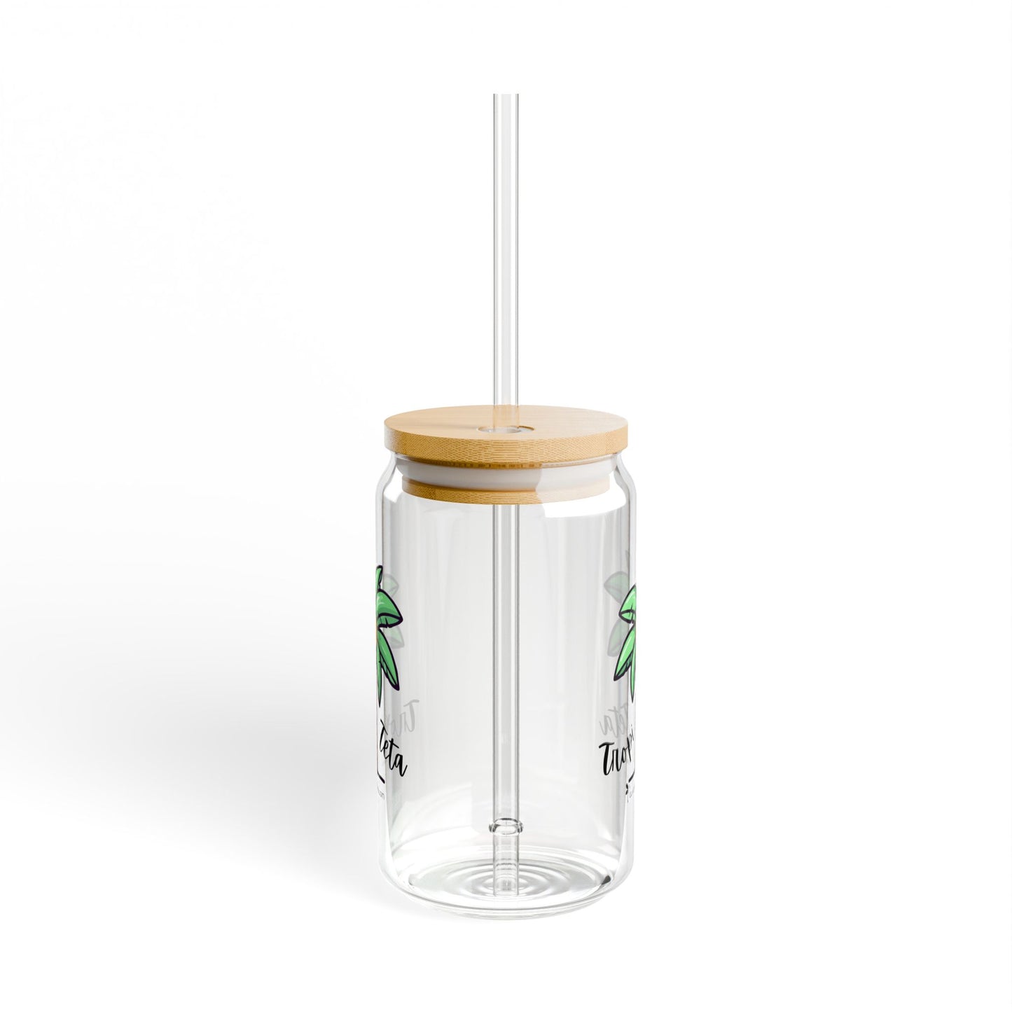 Tropi Teta - Sipper Glass, 16oz