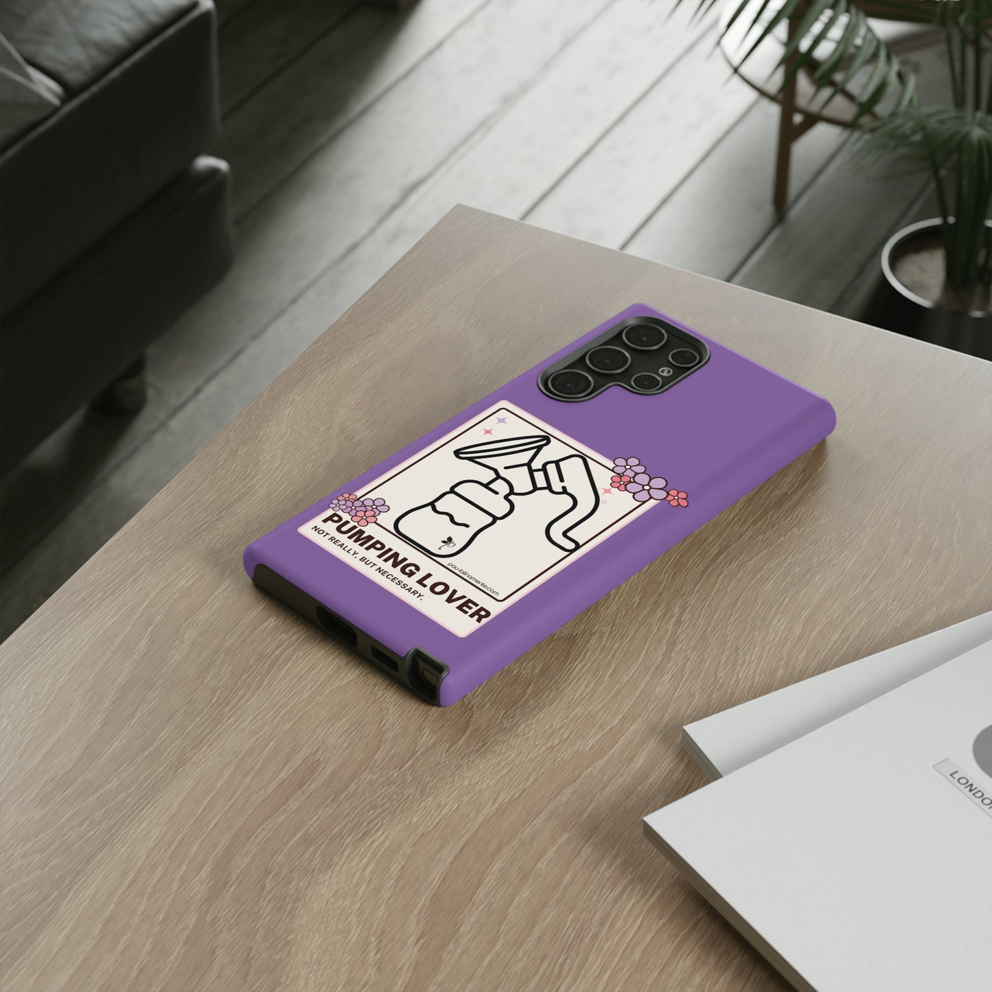 Pumping lover (purple) - Tough Cases
