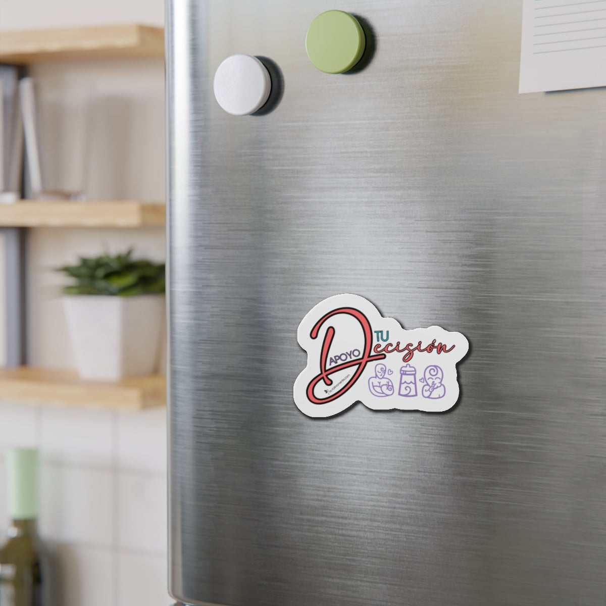 Apoyo tu Decisión - Die-Cut Magnets