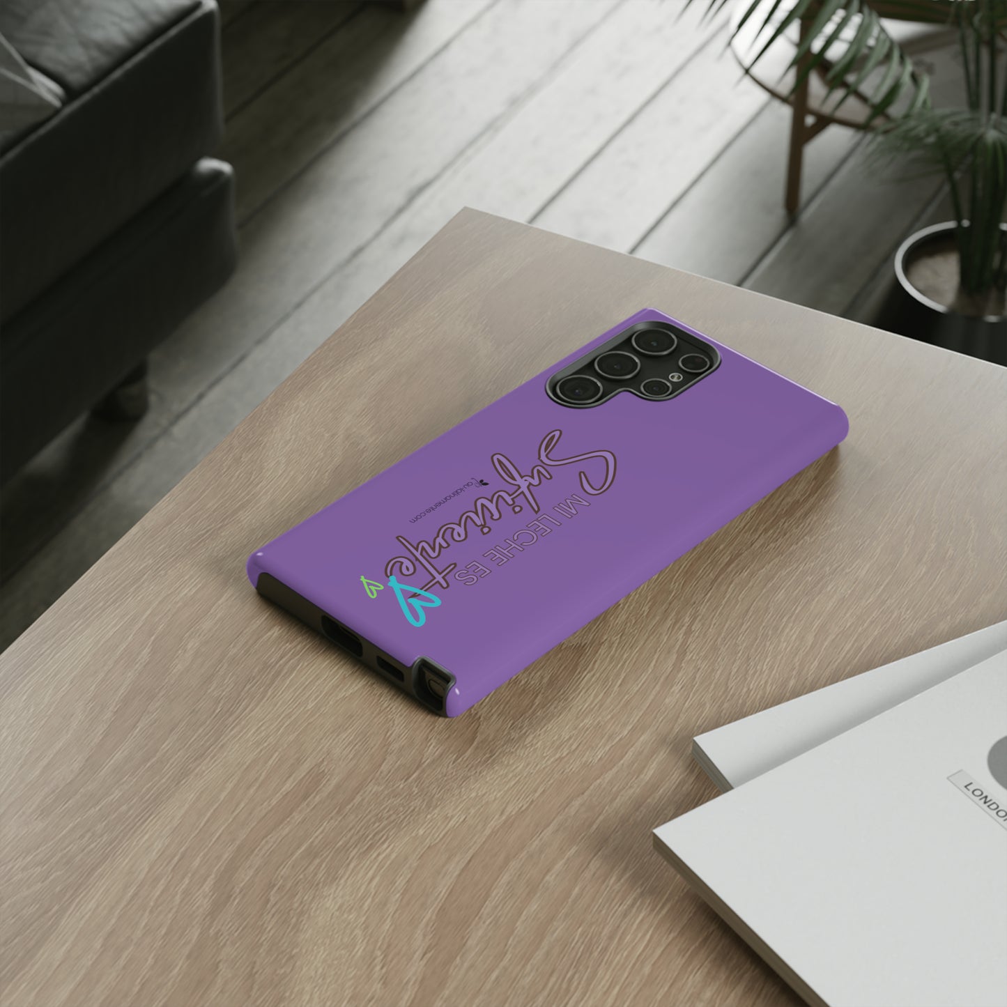 Mi leche es suficiente (purple) - Tough Cases