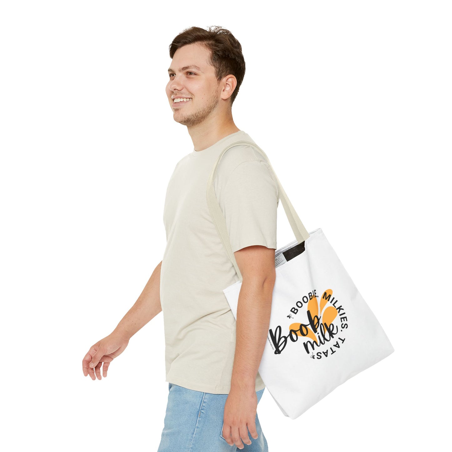 Boob Milk Pau-latinamente- Tote Bag (AOP)