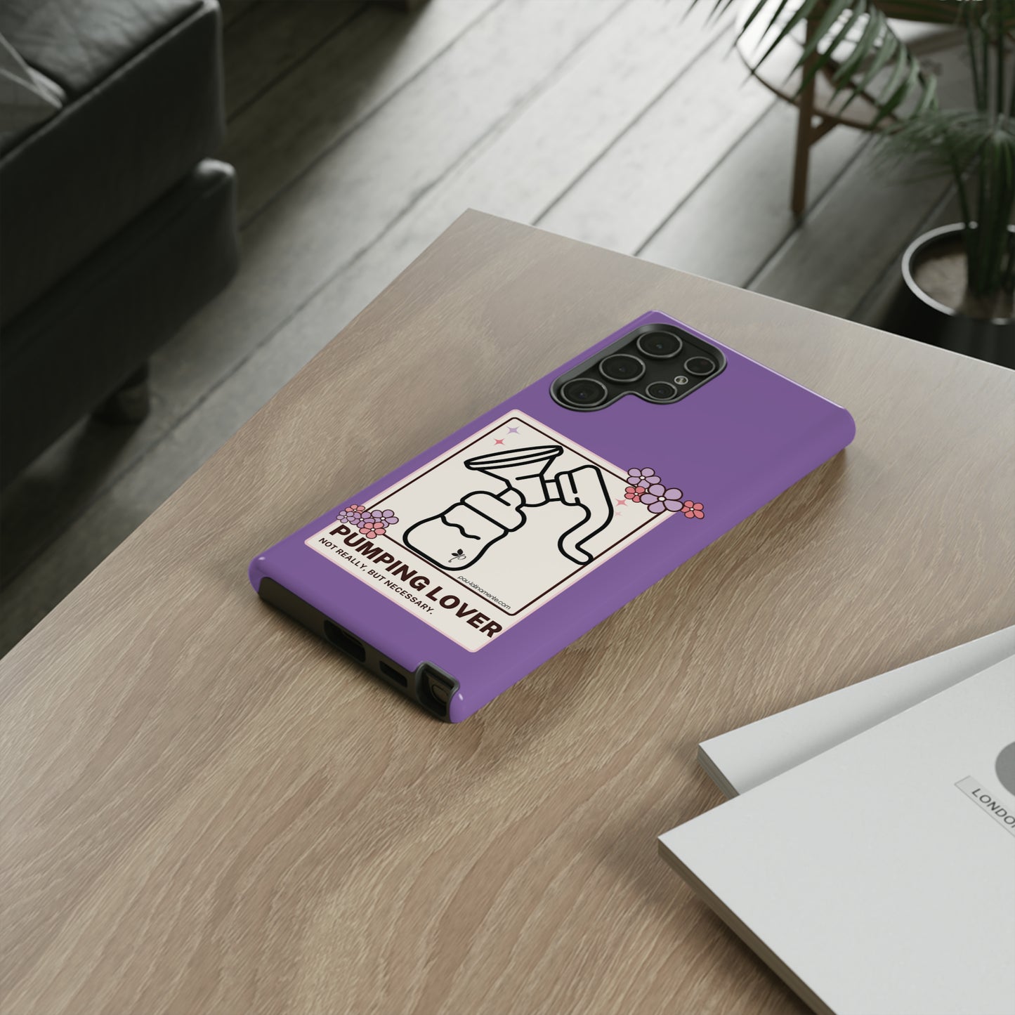Pumping lover (purple) - Tough Cases