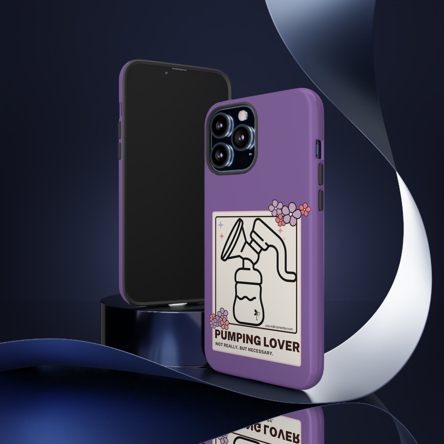 Pumping lover (purple) - Tough Cases