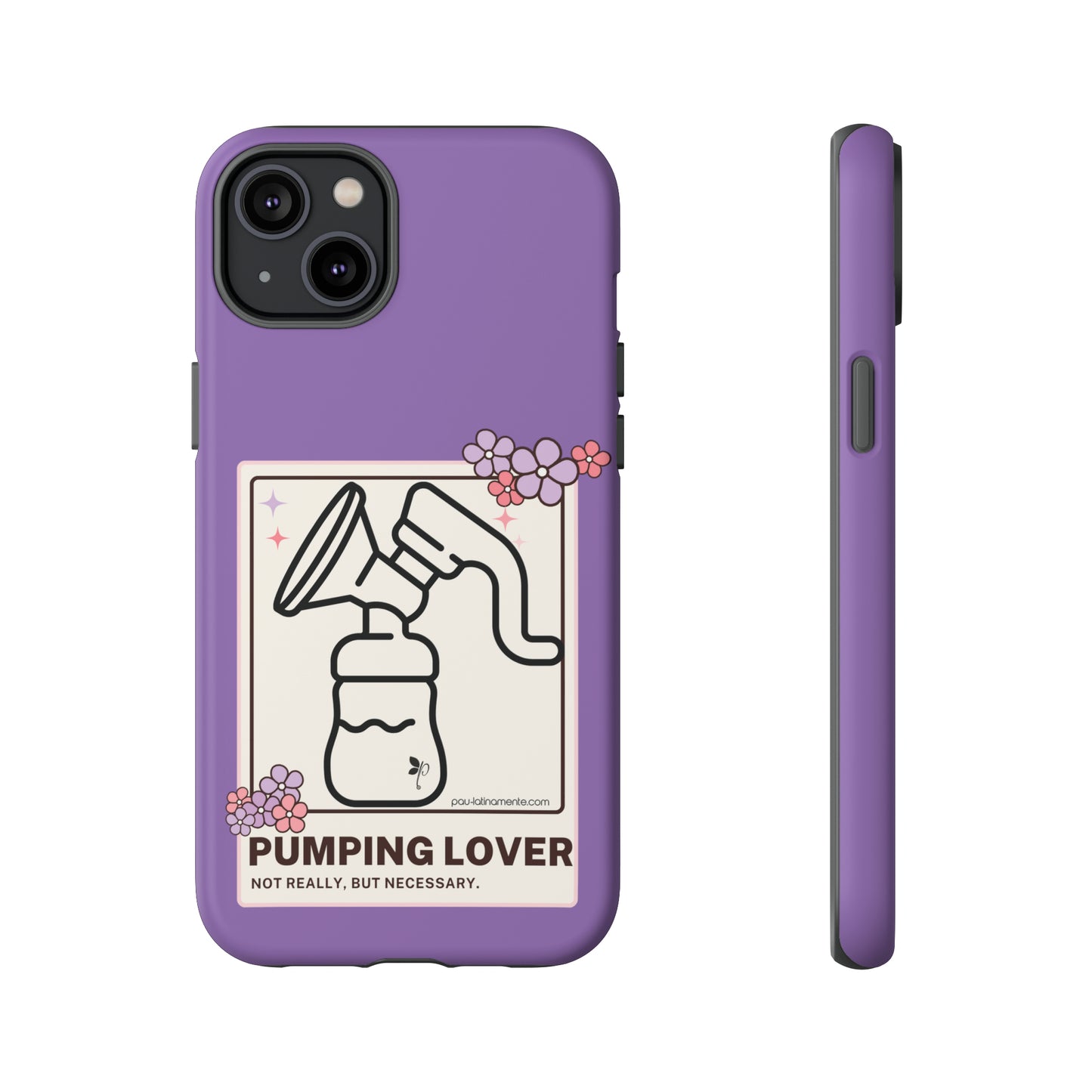 Pumping lover (purple) - Tough Cases