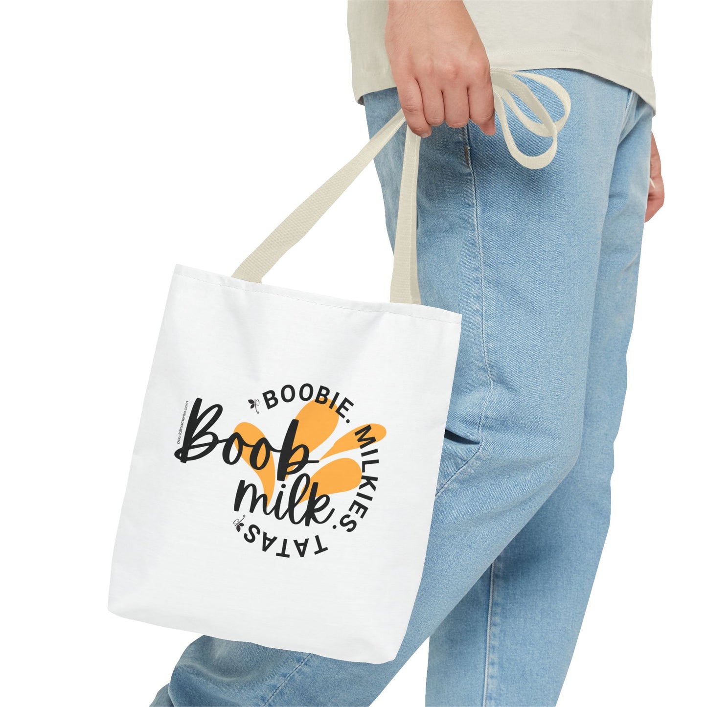 Boob Milk Pau-latinamente- Tote Bag (AOP)