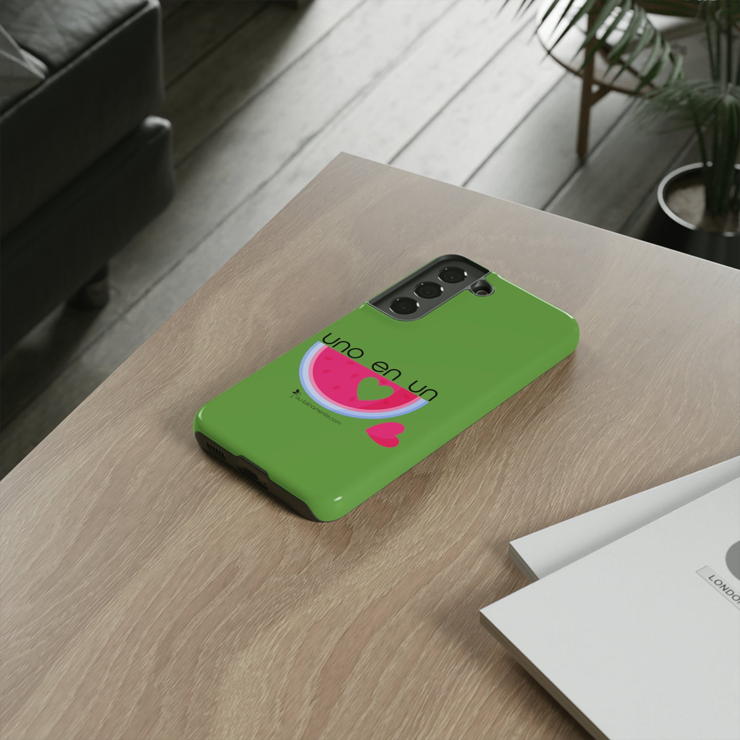Uno en un melón (lime green) - Tough Cases