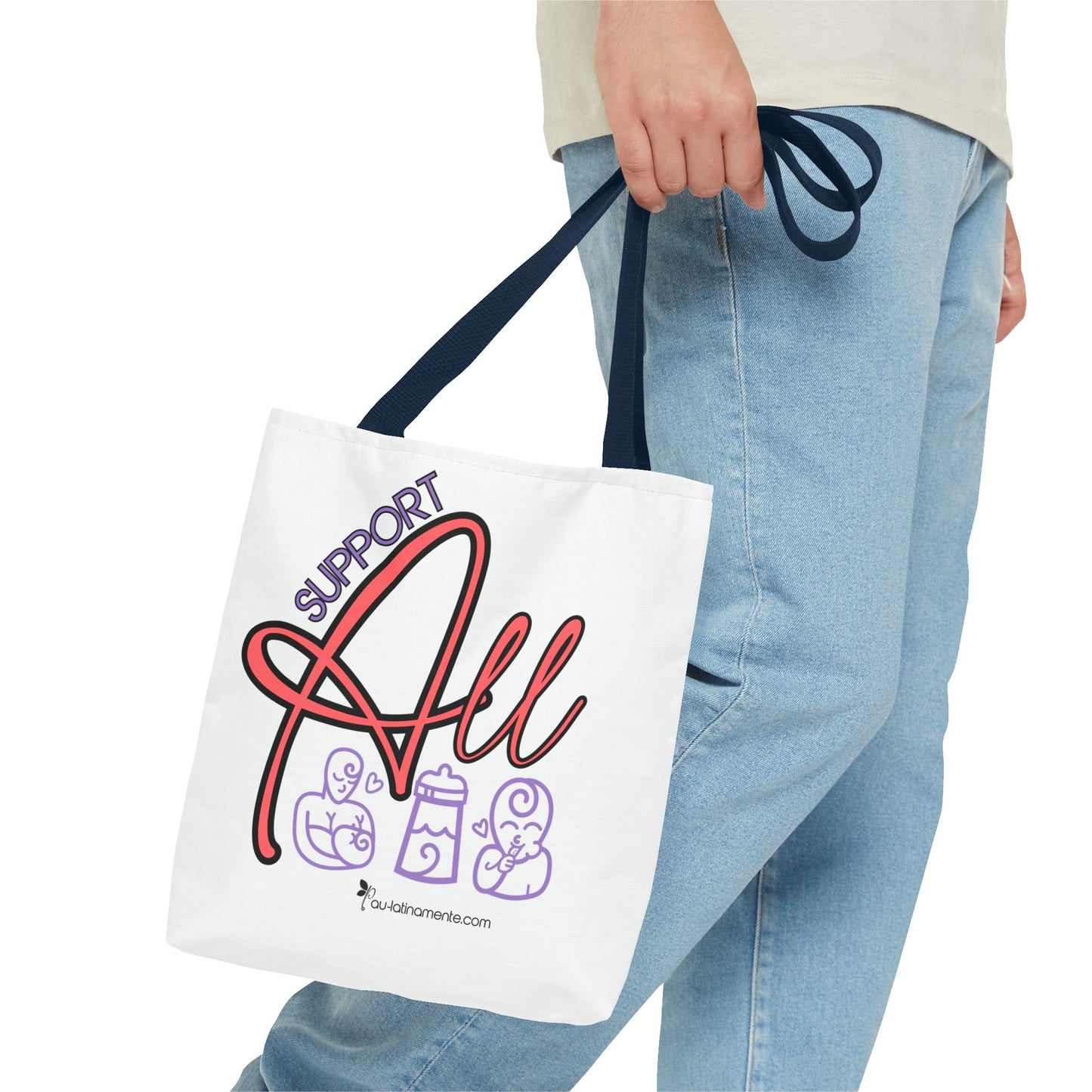 Support All Feeding Tote Bag (AOP)
