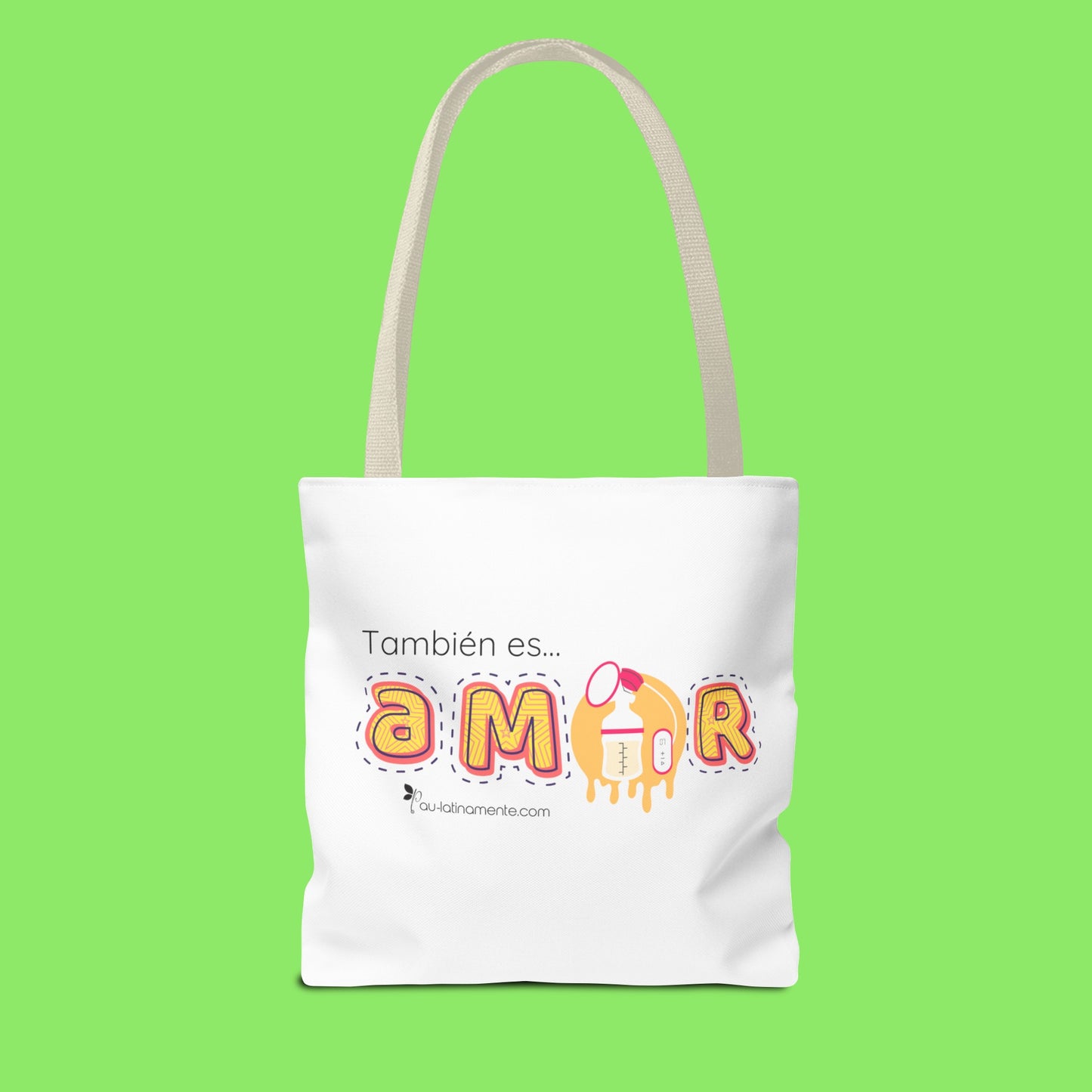 La máquina de extracción es amor - Tote Bag (AOP)