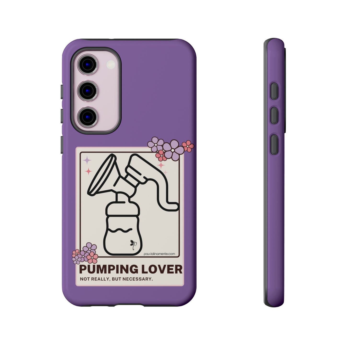 Pumping lover (purple) - Tough Cases