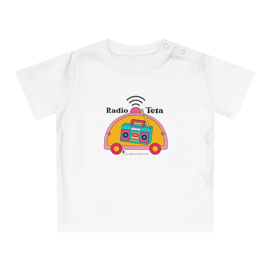 Radio Teta (black letters) - Baby T-Shirt