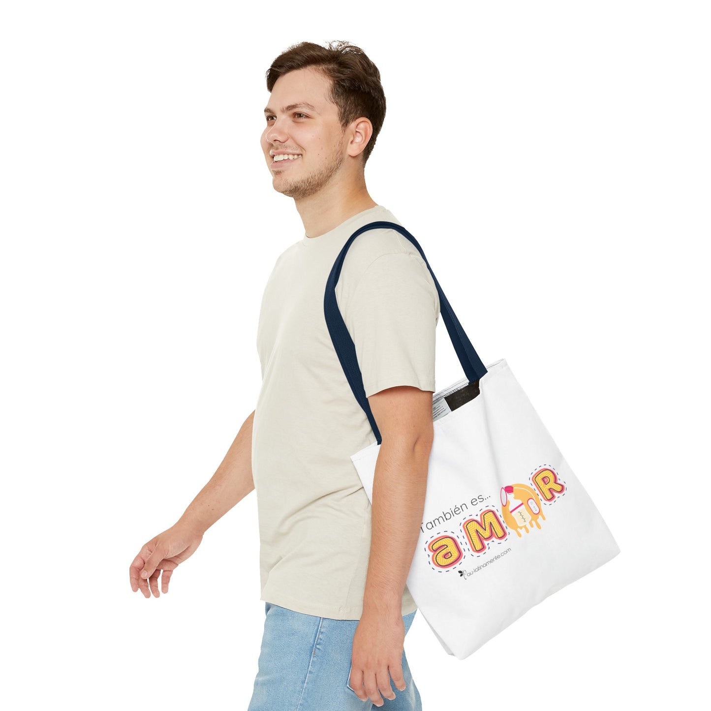 La máquina de extracción es amor - Tote Bag (AOP)