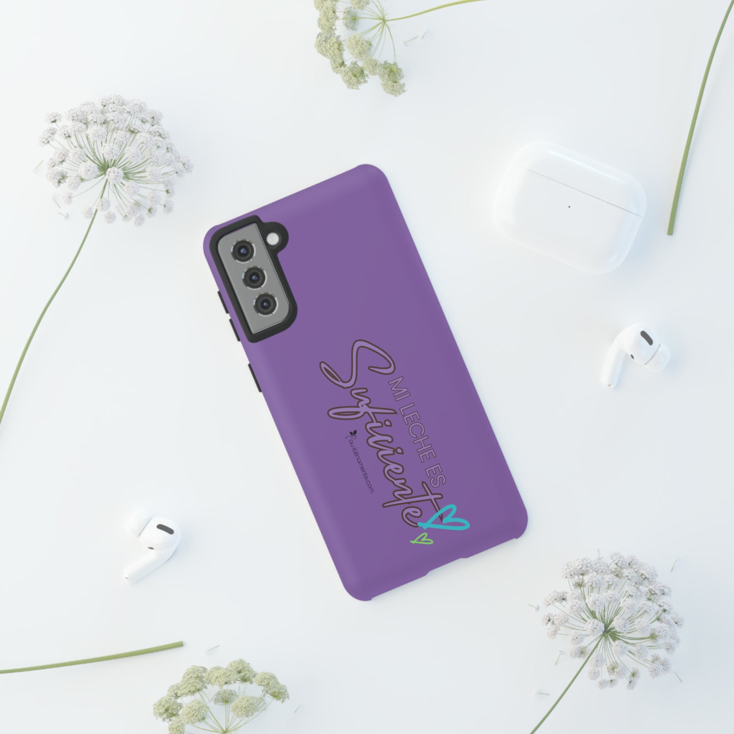Mi leche es suficiente (purple) - Tough Cases