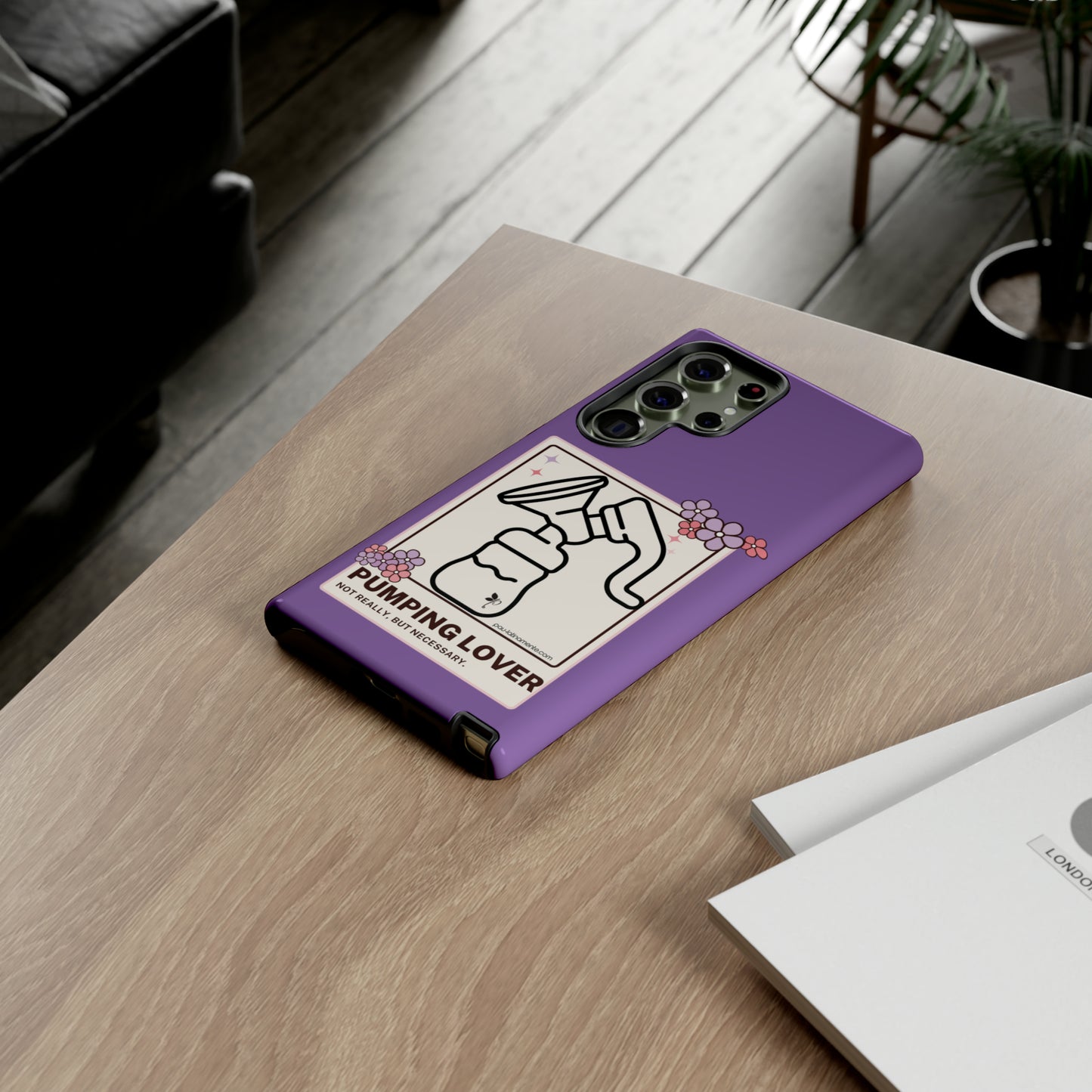 Pumping lover (purple) - Tough Cases