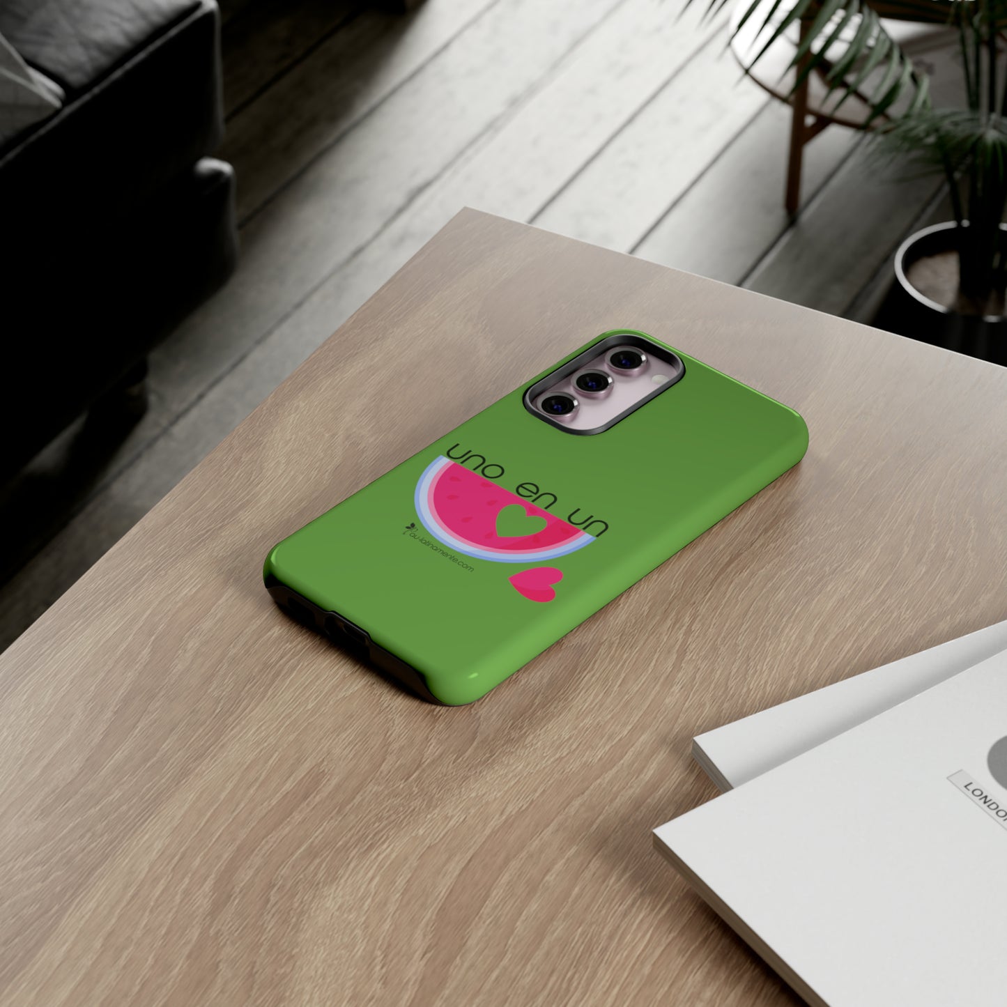 Uno en un melón (lime green) - Tough Cases
