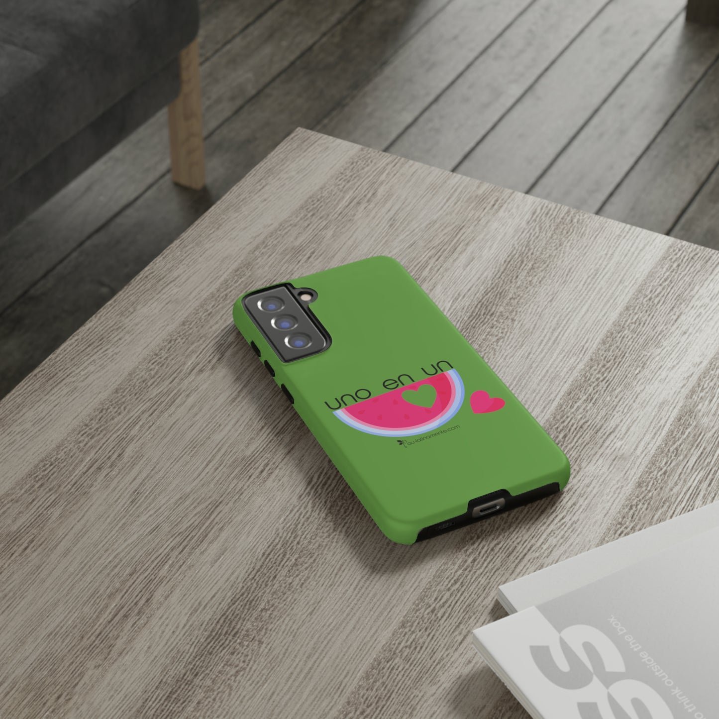 Uno en un melón (lime green) - Tough Cases