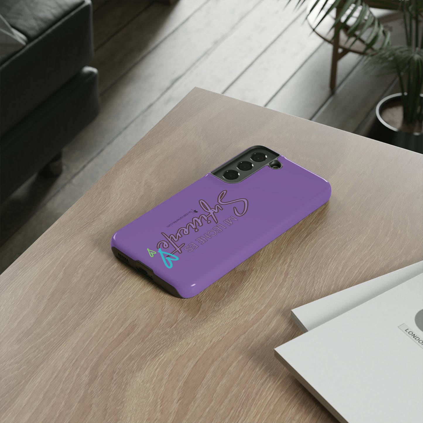 Mi leche es suficiente (purple) - Tough Cases