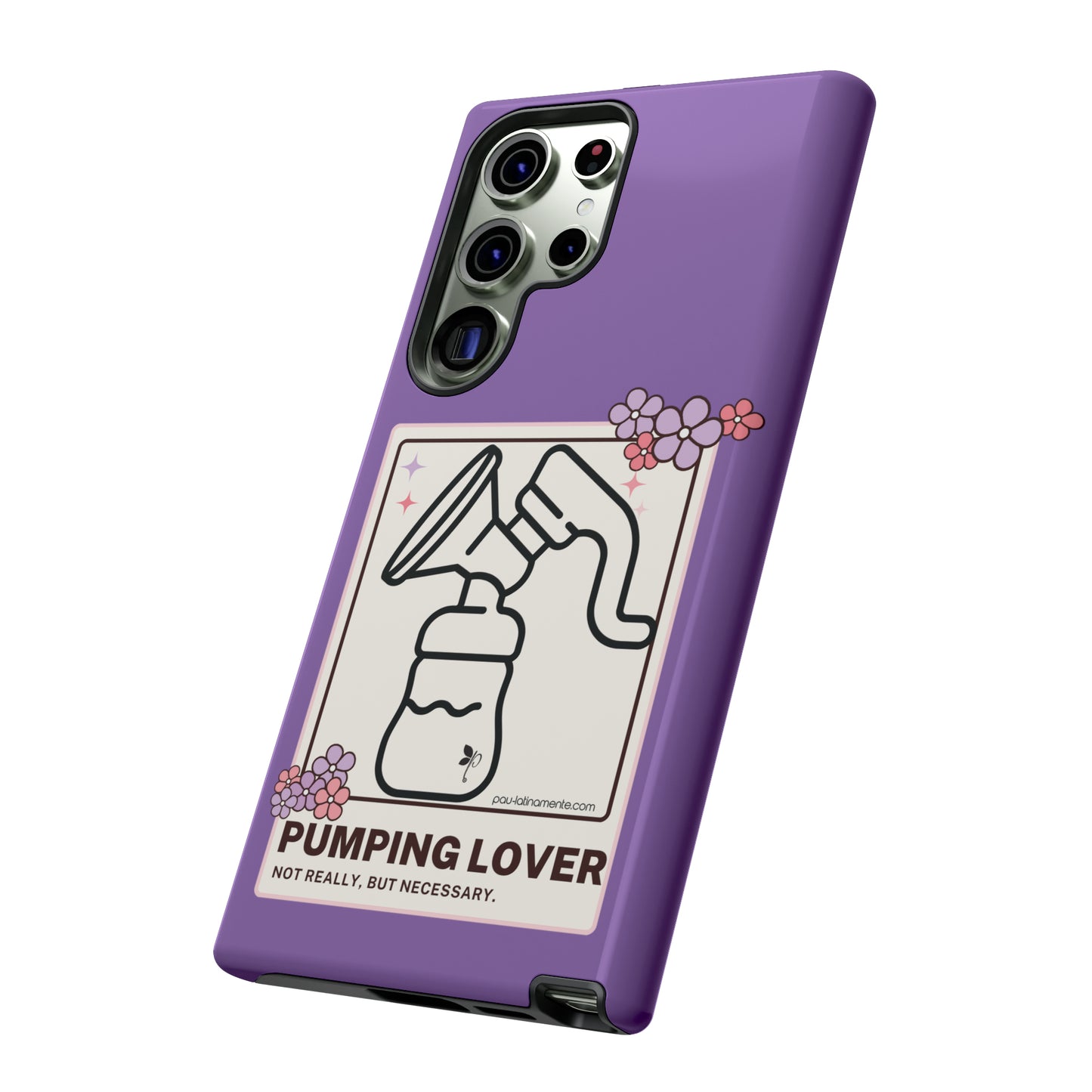 Pumping lover (purple) - Tough Cases