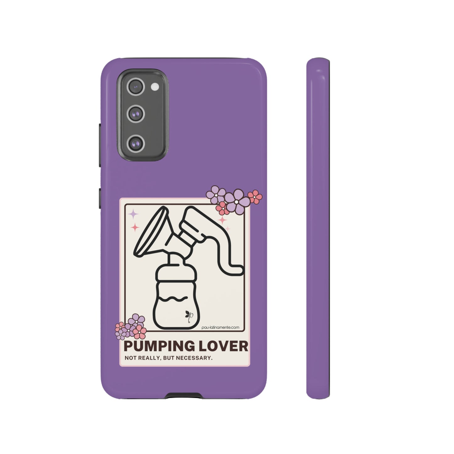 Pumping lover (purple) - Tough Cases