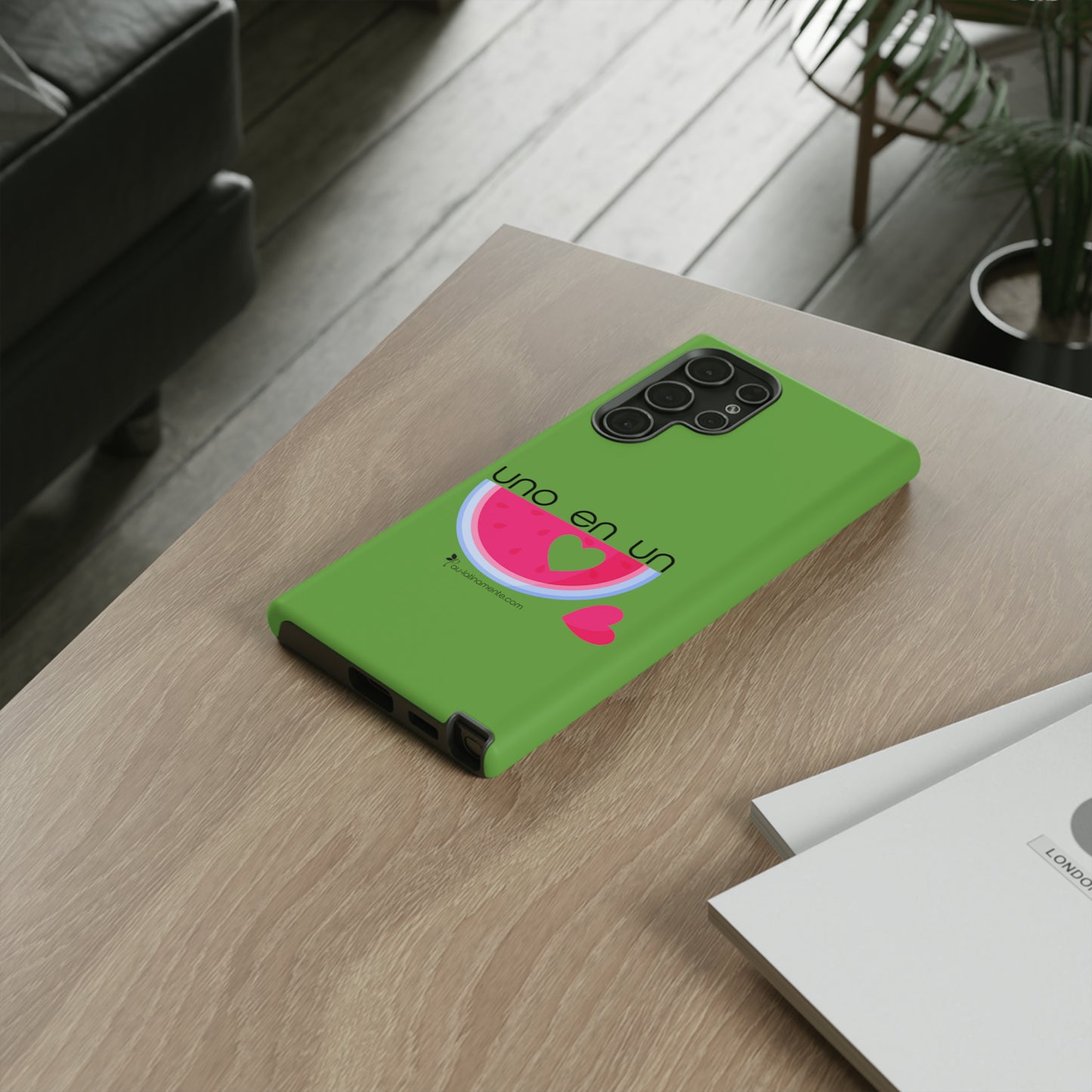 Uno en un melón (lime green) - Tough Cases