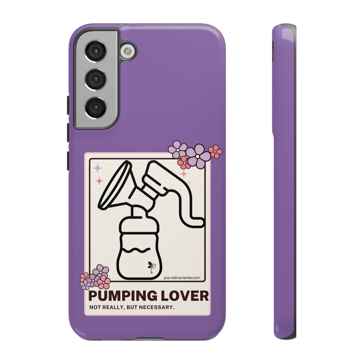 Pumping lover (purple) - Tough Cases
