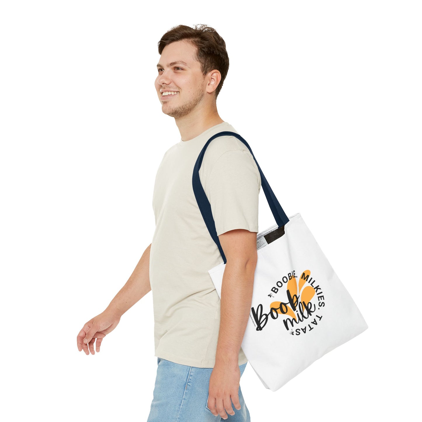 Boob Milk Pau-latinamente- Tote Bag (AOP)