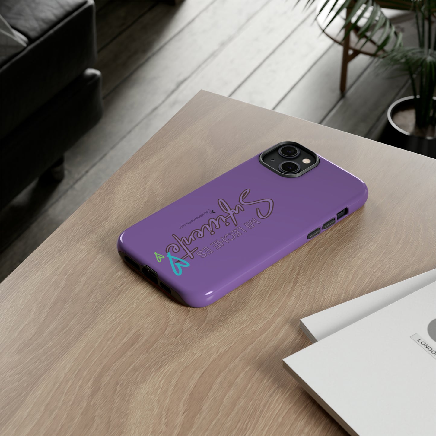 Mi leche es suficiente (purple) - Tough Cases