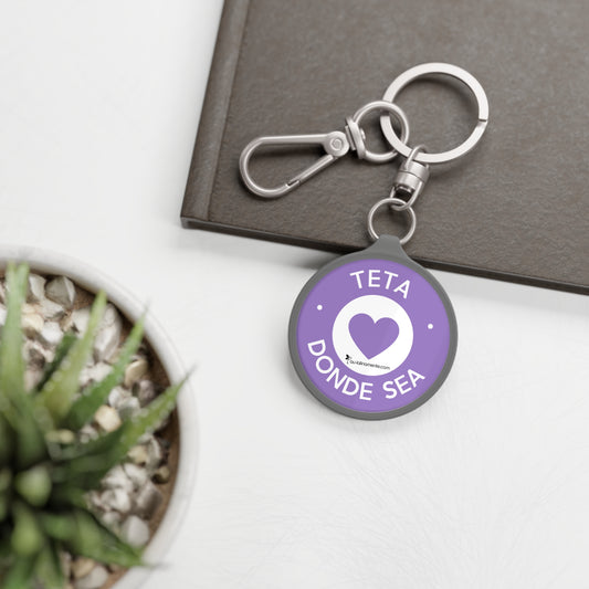 Teta donde sea - Keyring Tag