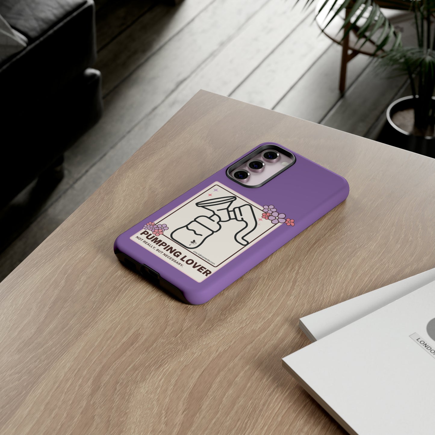 Pumping lover (purple) - Tough Cases