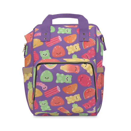 Yummy Gummy (light purple) - Multifunctional Diaper Backpack