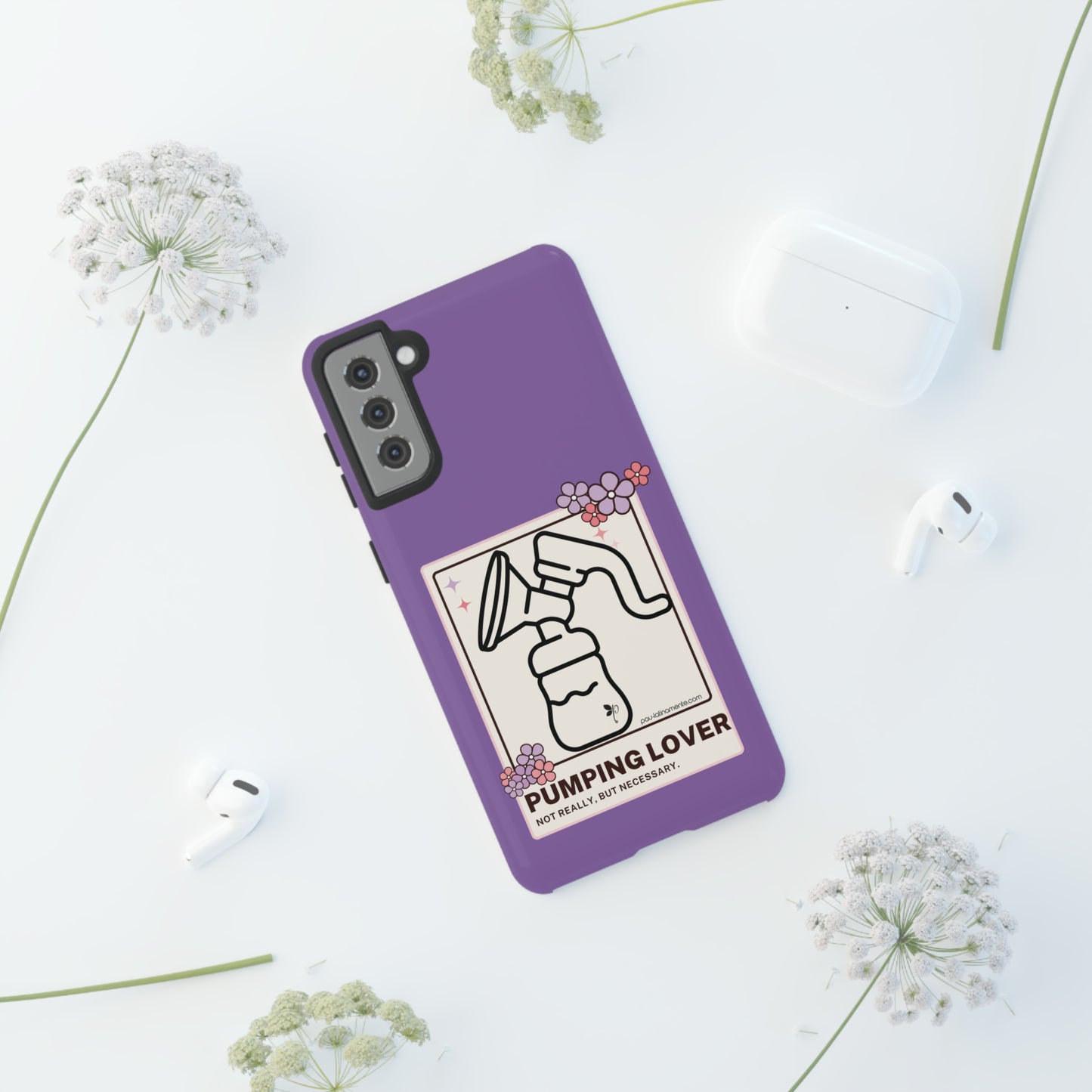 Pumping lover (purple) - Tough Cases
