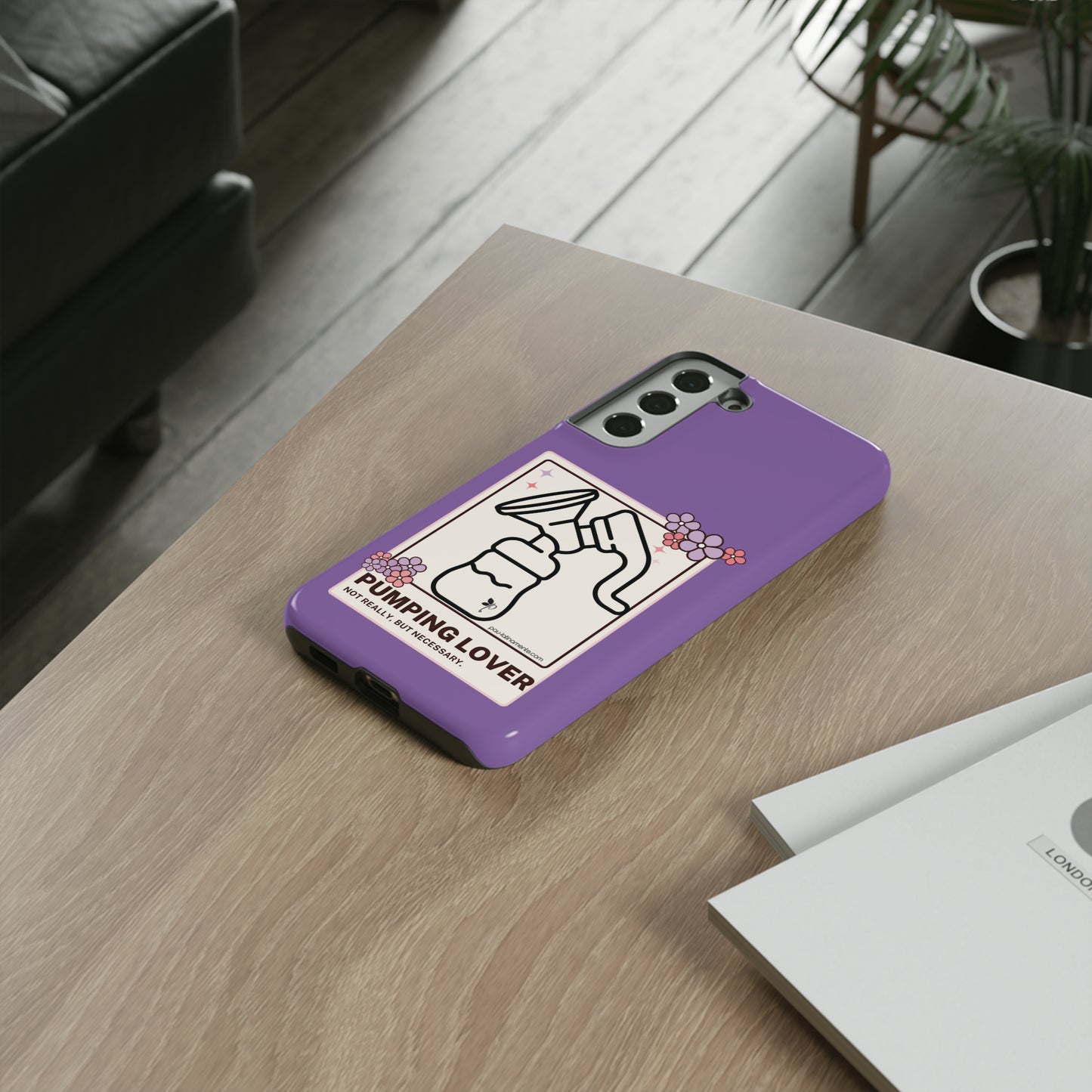 Pumping lover (purple) - Tough Cases