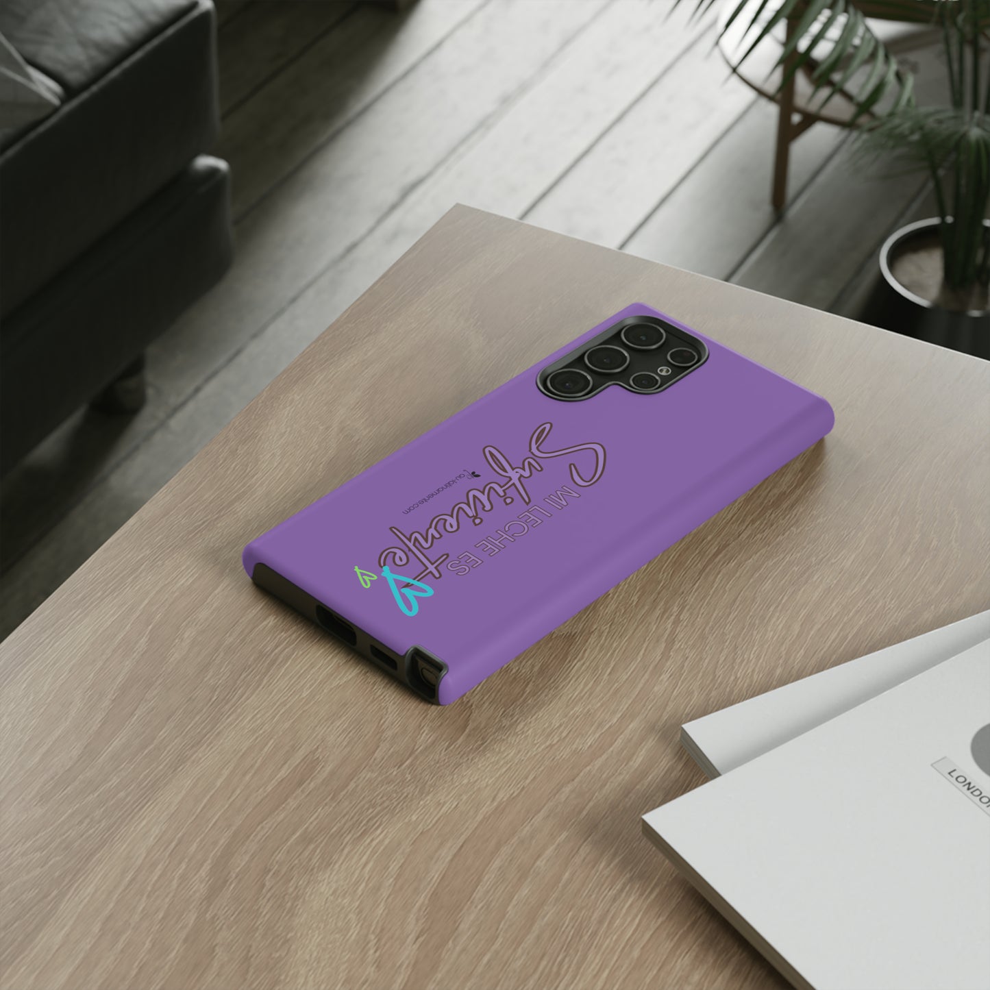 Mi leche es suficiente (purple) - Tough Cases