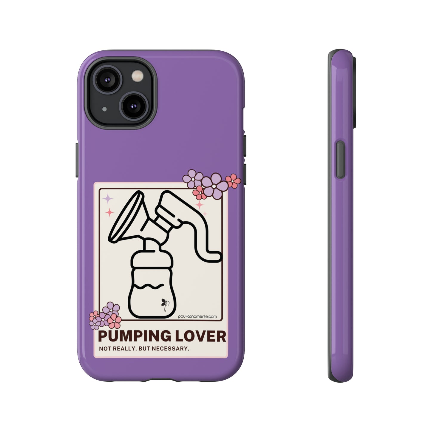 Pumping lover (purple) - Tough Cases