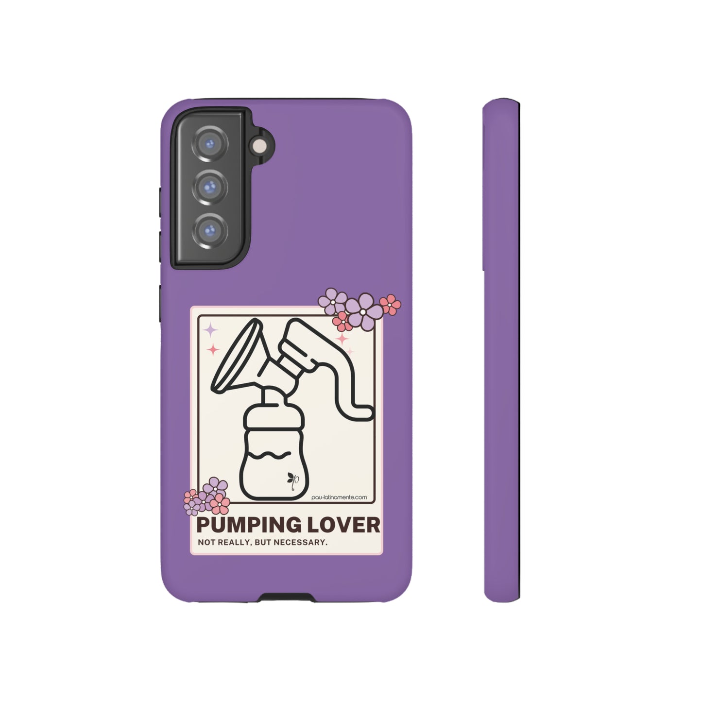 Pumping lover (purple) - Tough Cases