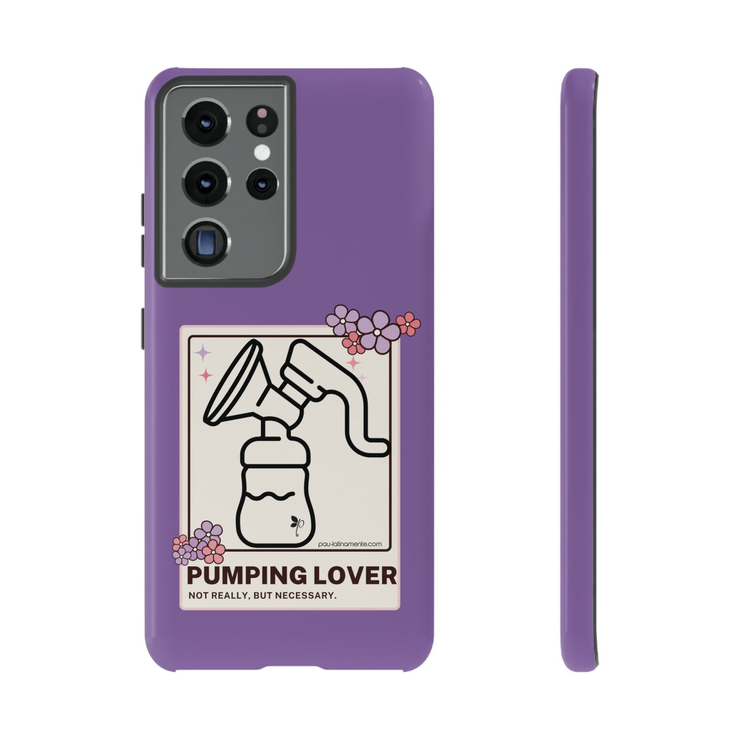 Pumping lover (purple) - Tough Cases