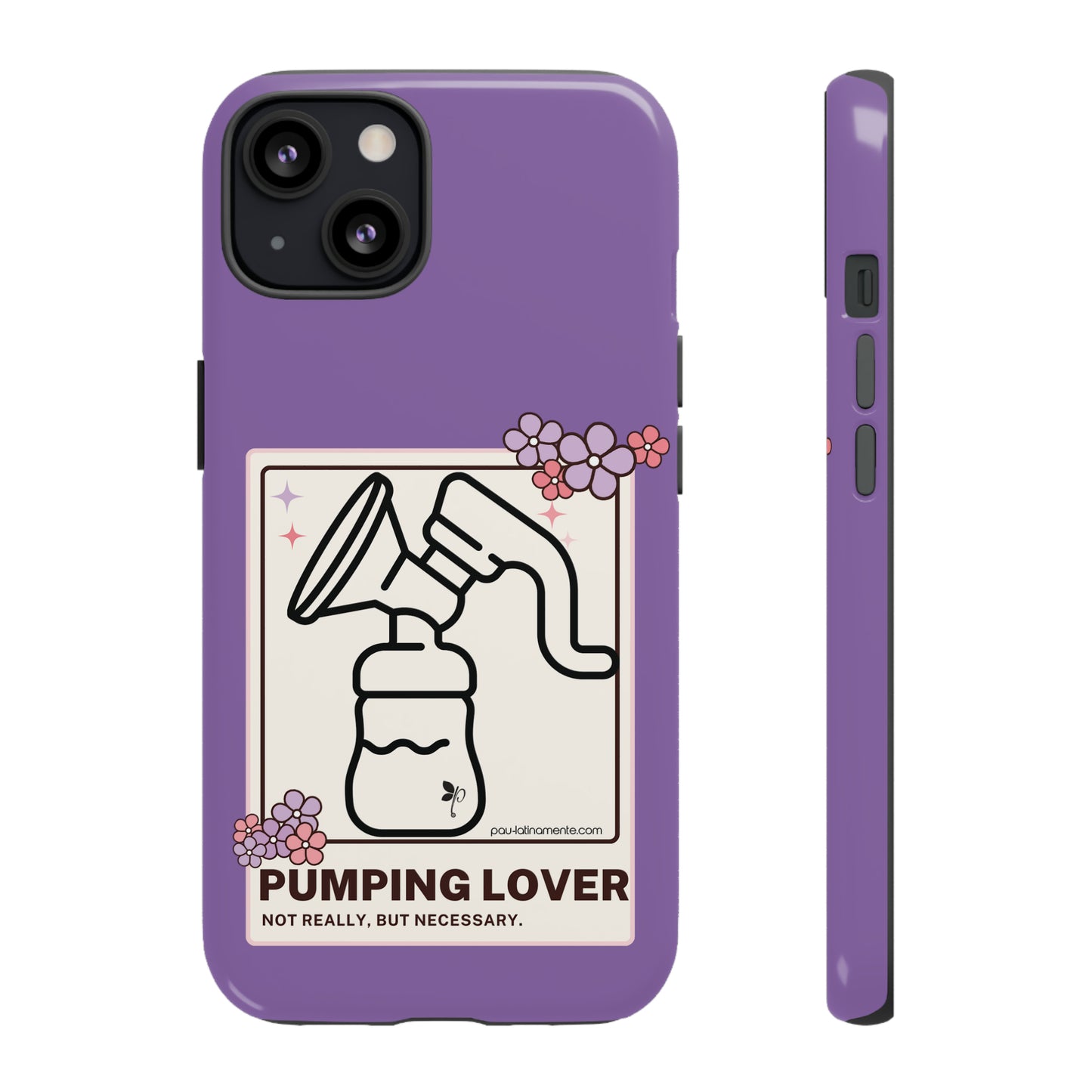 Pumping lover (purple) - Tough Cases