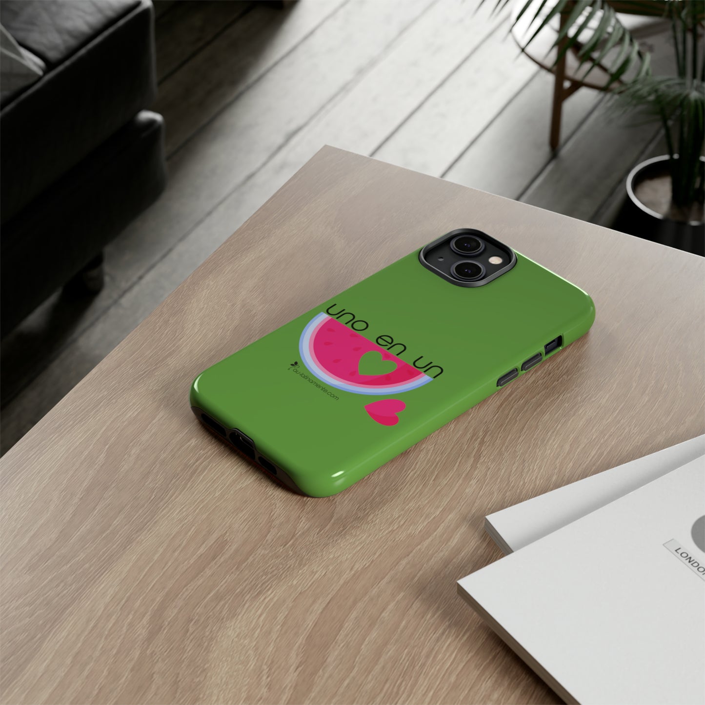 Uno en un melón (lime green) - Tough Cases
